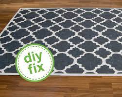 diy how to paint a sisal rug
