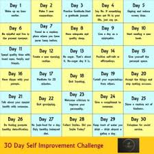 self improvement challenge