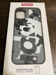 Our high quality supreme phone cases fit iphone, samsung and pixel phones. Supreme Camo Iphone 11 Pro Max Phone Case Snow Fw20 Ebay