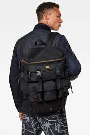 backpack g star d17924 9606 990 Μαύρο