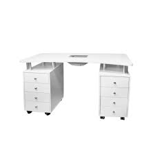 manicure table with dust collector