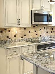 Fortunately, replacing laminate countertops is a project that you can tackle on your own. Travertine Tile Dark Brown Glass Backsplash Tile Ideas