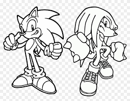 Find more coloring pages online for kids and adults of knuckles the echidna coloring pages to print. Sonic Knuckles Coloring Pages With Sonic Knuckles Coloring Sonic With Knuckles Coloring Page Hd Png Download 1400x996 1427416 Pngfind