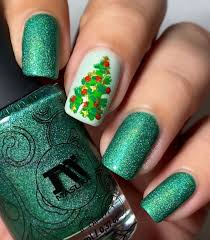 Play doh kitchen how to make green play doh nails decorated with orange dots. 42 Festive Christmas Nail Ideas 2020 Christmas Nail Art Ideas