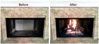 Wood Burning Fireplace Into A Gas Unit
