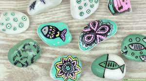 simple ways to paint pebbles 14 steps