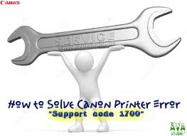 The waste ink absorber is almost full. How To Solve Error Code 1700 On Canon Printers
