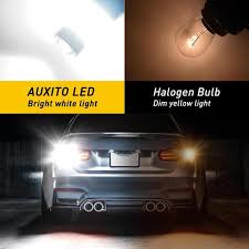 Auxito 3157 Led Reverse Light Bulbs 1400 Lumens Compatible For Both
