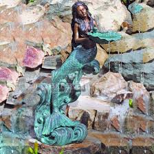 Mermaid Fountain Mermaid Bronze Fountain