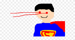 superman laser eyes transpa free