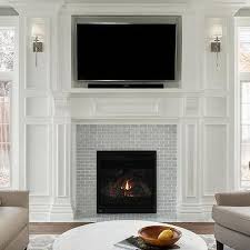 Mini Marble Mosaic Fireplace Surround