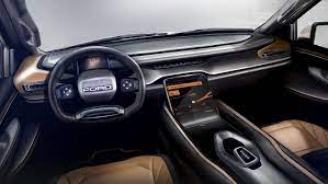 futuristic ford f 150 raptor interior