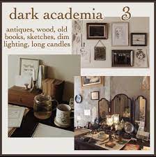 dark academia room inspo dark