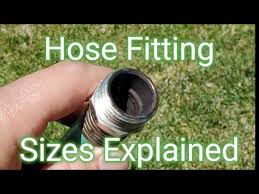 Garden Hose Fitting Or Connector