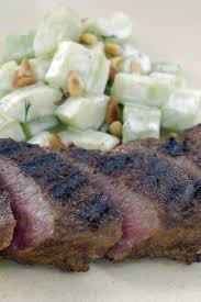 barbecued lamb backstrap with cuber