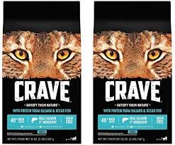 Crave Grain Free Dry Cat Food With Protein From Salmon And