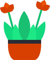 Plant Gardening Vase Icon Stock Vector