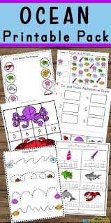 Teach name recognition for free with tracing fonts and a name hunt. Free Ocean Worksheets For Pre K Kindergarten Grade 1 2