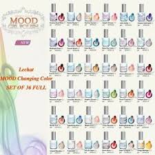 Details About Lechat Perfect Match Mood Set 36 New Changing Colours 2014 Gel Polish Collection