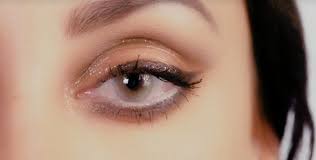 brown mod eye makeup tutorial brown