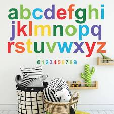 Roommates Colorful Lowercase Alphabet