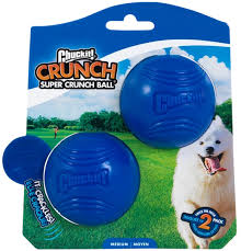 chuckit super crunch ball 2 pack