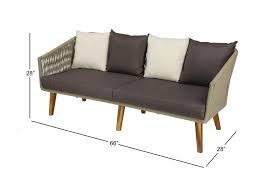 grayson lane sofa with brown cushion s