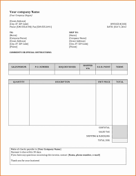 Bill Of Quantity Template Sample Copy Ticket For An Invoice Self