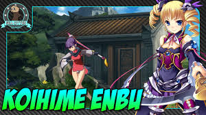 The precursor to under night in birth. First Look Koihime Enbu Anime Fighting Girls Youtube
