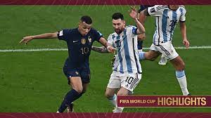World Cup Qatar Final Highlights gambar png