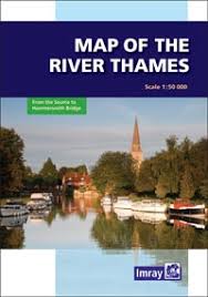 Map Of The River Thames Todd Navigation