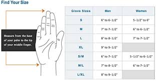 Nike Football Gloves Size Chart Images Gloves And