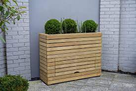 Linear Planter Tall With Storage