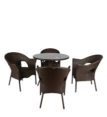 Buy Bliss Wicker Table And Chair Set In