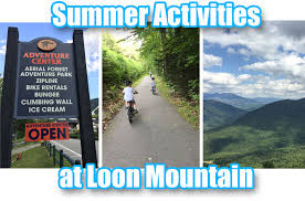 summer activities at loon mountain