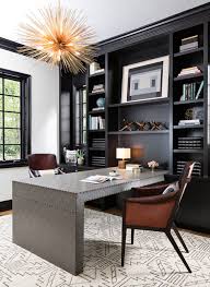 25 dark home office designs for a moody