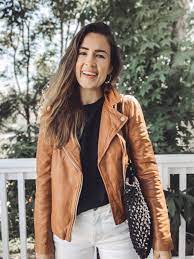 Tan Leather Jacket Outfit