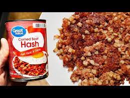 cook crispy canned corned beef hash