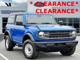 used ford bronco near me in