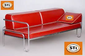 3 Seater Chrome Finish Stainless Steel