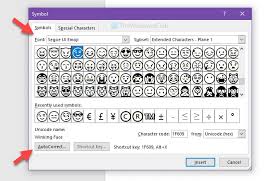 create keyboard shortcut for emoji