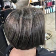 However, it can be difficult to bring out these colors when dyeing dark hair, especially black. The Hottest Shades And Highlights For Gray Hair It S Rosy