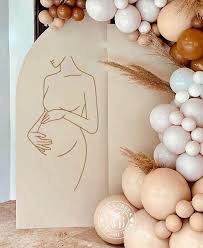 Pregnant Woman Silhouette Wall Decal