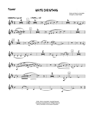 White Christmas Jazz Combo With Trumpet Alto Sax Tenor Sax