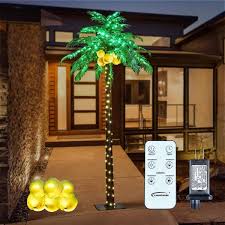 Led Palm Artificial Tree