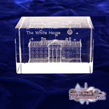 the white house gl paperweight
