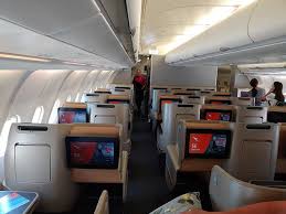 sydney qantas business cl flight review