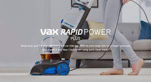 vax rapid power plus upright carpet