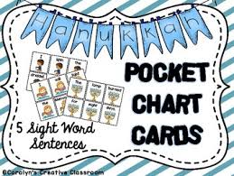 Hanukkah Simple Sentences Pocket Chart Cards