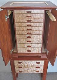 handmade armoire jewelry box
